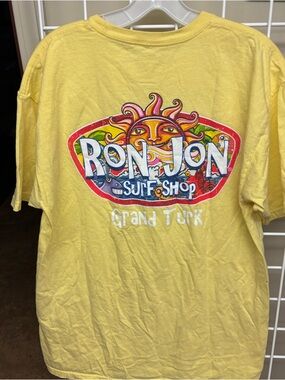 Ron Jon Surf Shop Grand Turk Short Sleeve T-Shirt Size Large Cotton
